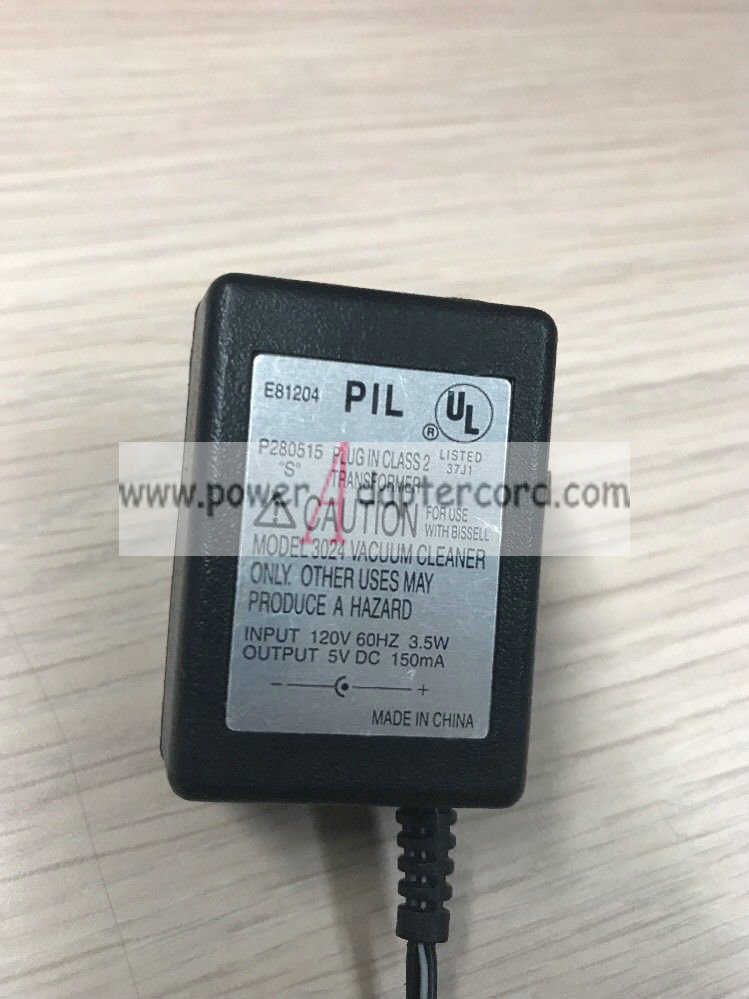 *Brand NEW*3024 P280515 P280515S Adapter Bissell 5VDC 150mA AC Power Supply - Click Image to Close